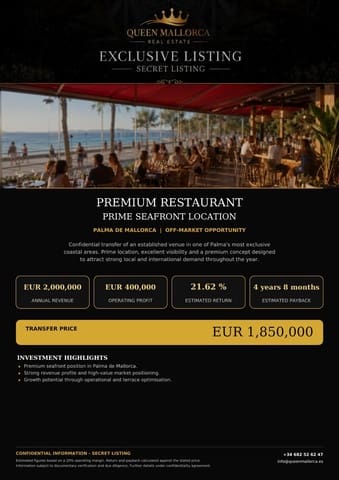 Commercial for sale in Palma de Mallorca - € 1,850,000 (Ref: 10015663)