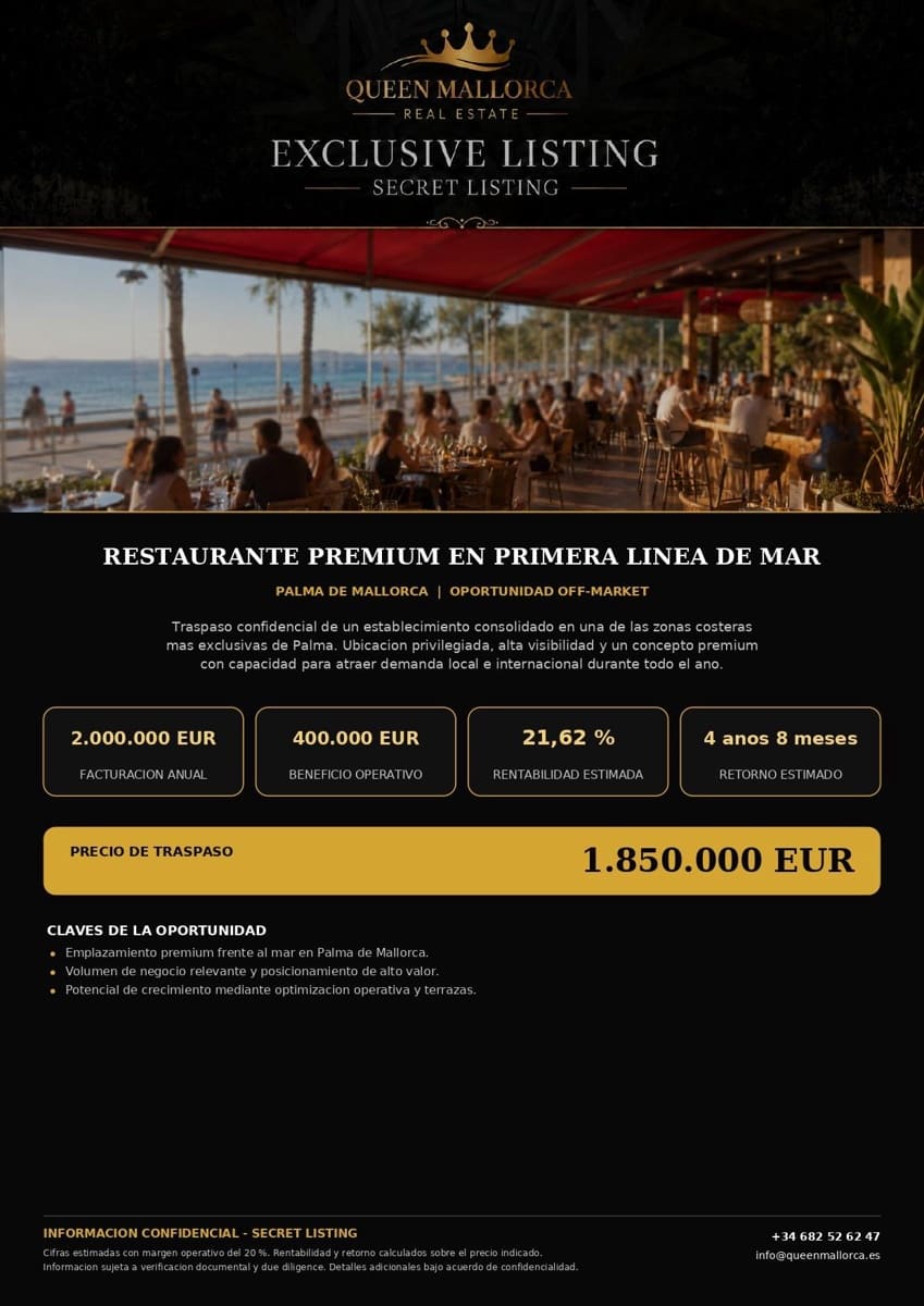 Commercial for sale in Palma de Mallorca - € 1,850,000 (Ref: 10015663)