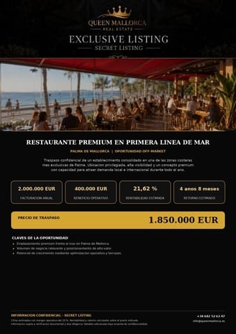 Commercial for sale in Palma de Mallorca - € 1,850,000 (Ref: 10015663)