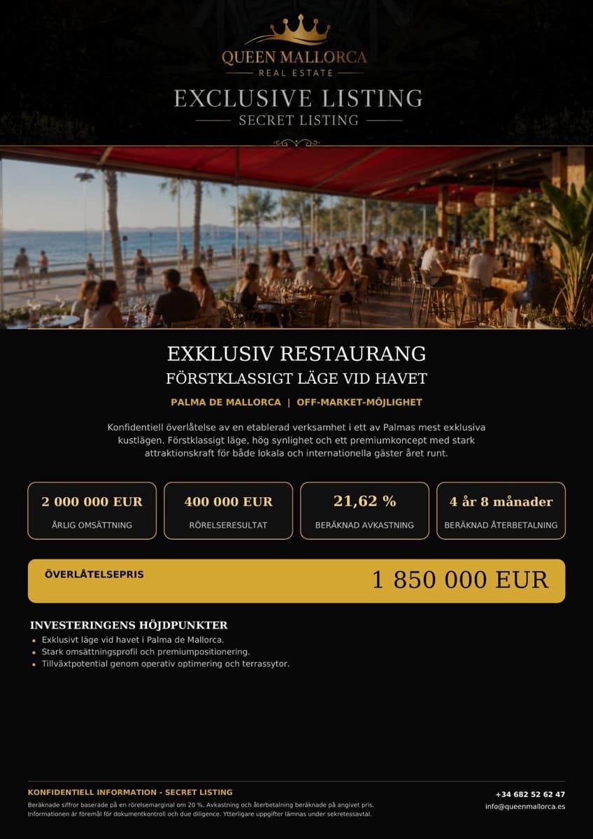 Commercial for sale in Palma de Mallorca - € 1,850,000 (Ref: 10015663)