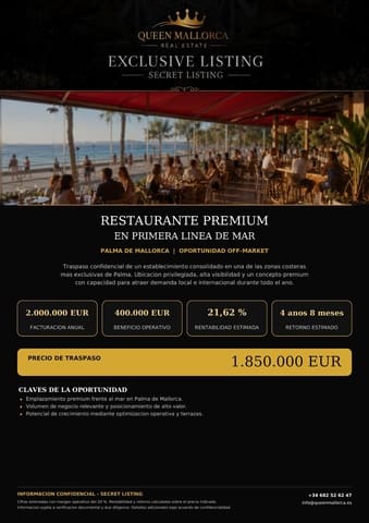 Commercial for sale in Palma de Mallorca - € 1,850,000 (Ref: 10015663)