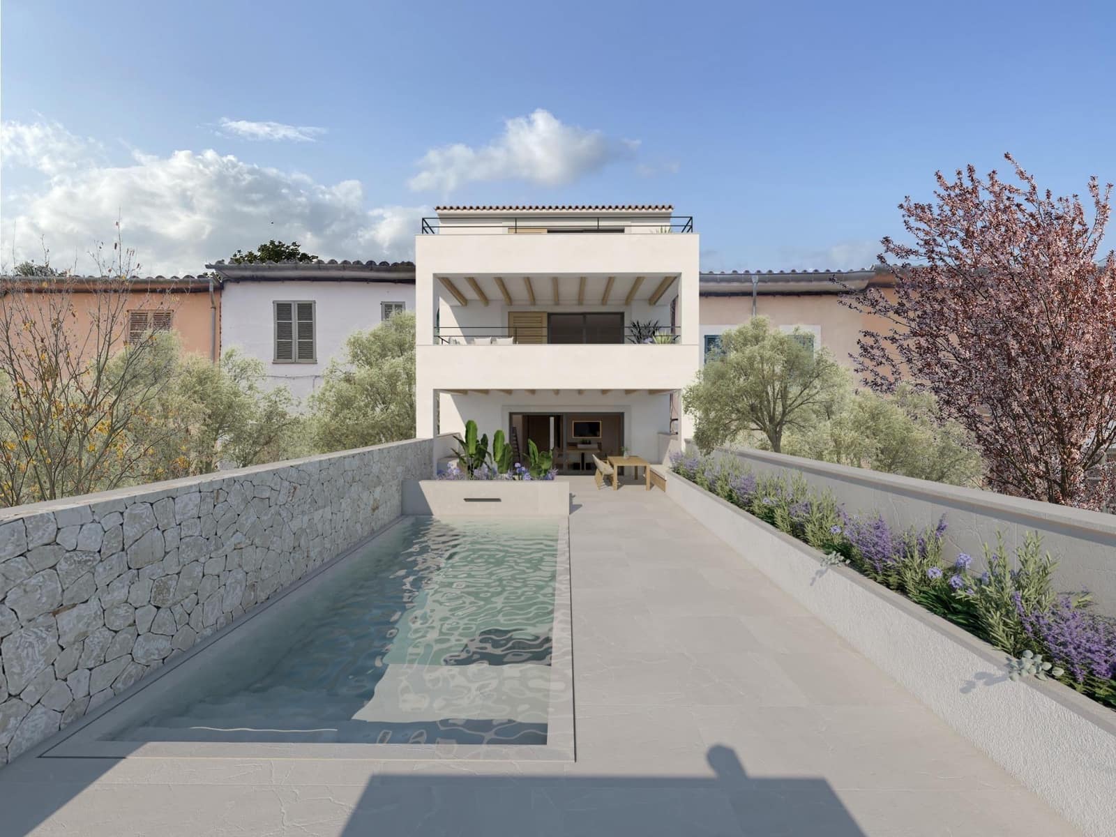 3 chambre Villa/Maison Mitoyenne à vendre à Alaro avec garage - 1 390 000 € (Ref: 10044904)