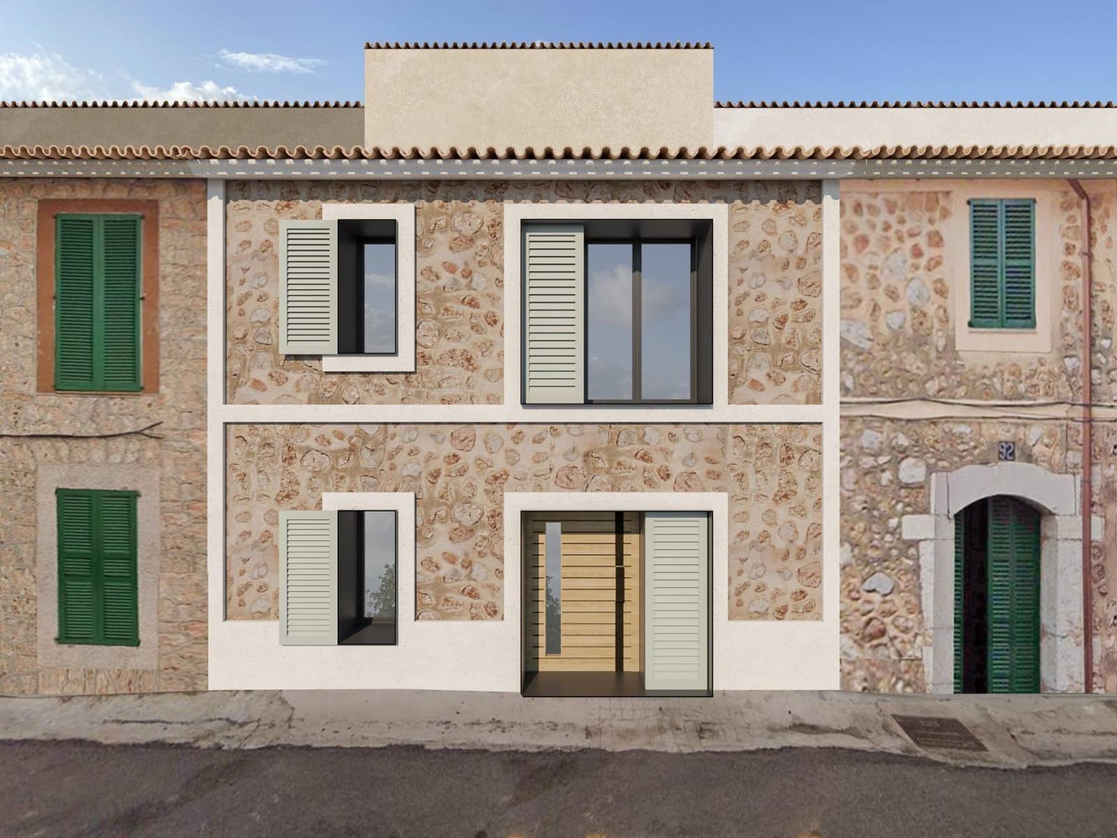 3 chambre Villa/Maison Mitoyenne à vendre à Alaro avec garage - 1 390 000 € (Ref: 10044904)
