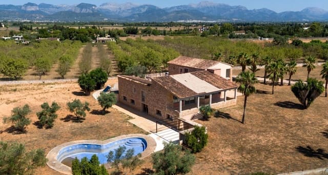 Finca/Casa Rural de 6 habitaciones en Biniagual, Binissalem en venta con piscina garaje - 1.490.000 € (Ref: 10098521)