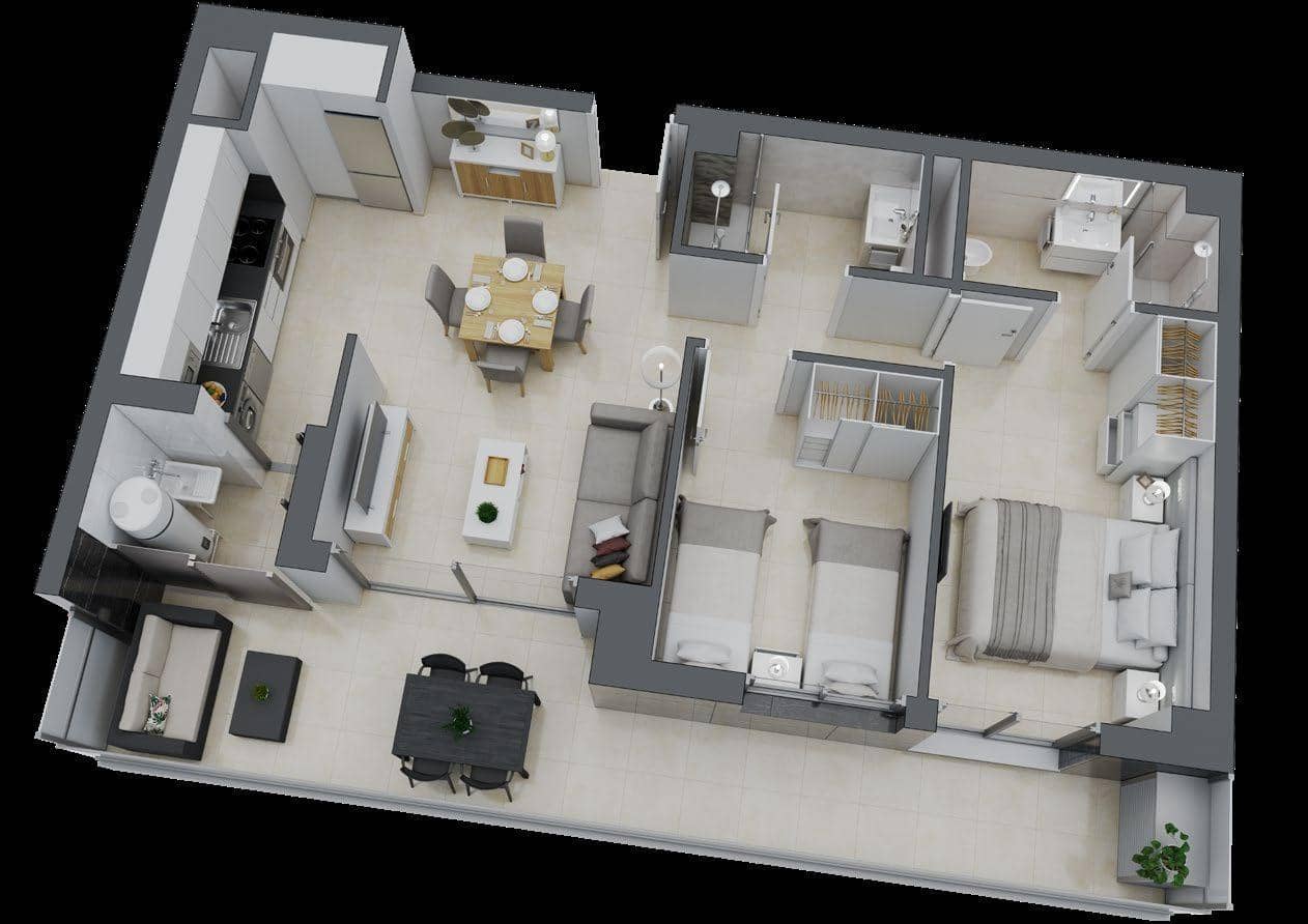 Piso de 2 habitaciones en Cabanes en venta con piscina - 299.600 € (Ref: 10120258)