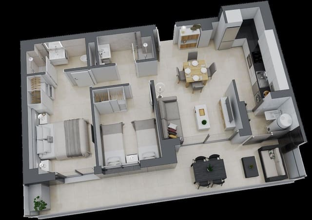 2 quarto Apartamento para venda em Cabanes com piscina - 299 600 € (Ref: 10120258)