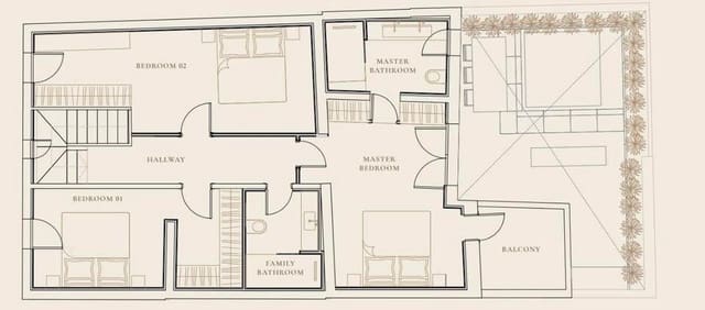 4 soveværelse Byhus til salg i Son Espanyolet, Palma de Mallorca med garage - € 2.200.000 (Ref: 10133421)
