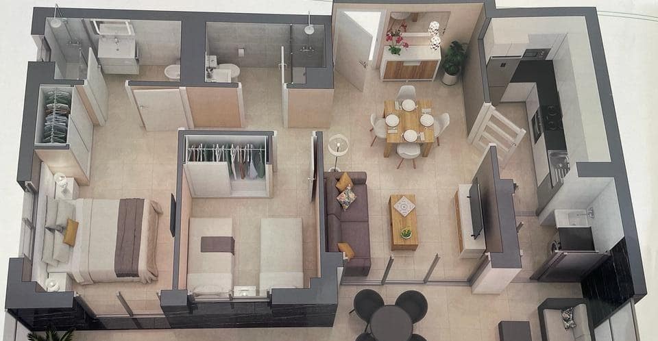 2 Zimmer Apartment zu verkaufen in Cabanes mit Pool Garage - 370.000 € (Ref: 10136178)