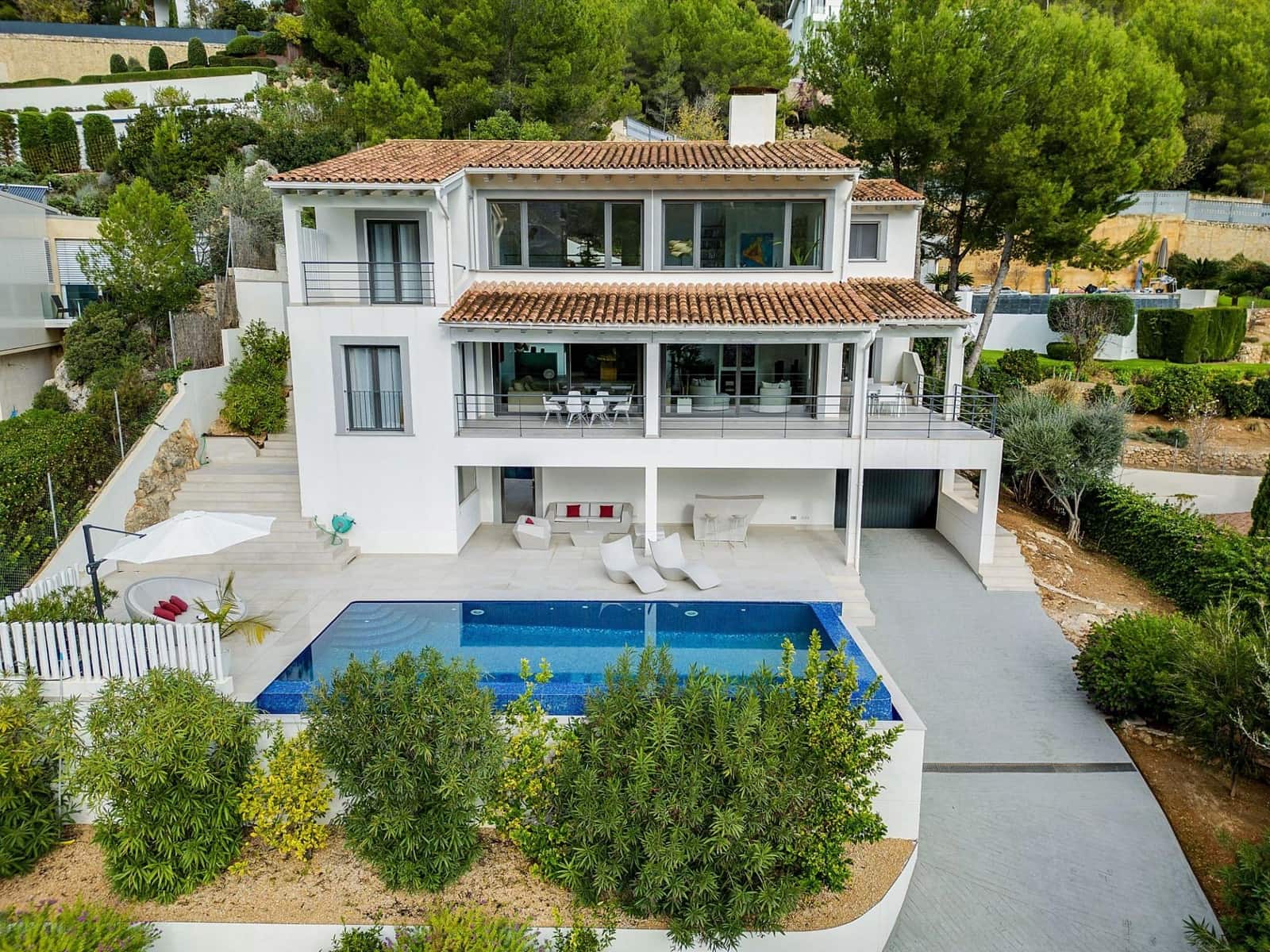 5 sypialnia Willa na sprzedaż w Son Vida z basenem garażem - 4 900 000 € (Ref: 10147239)