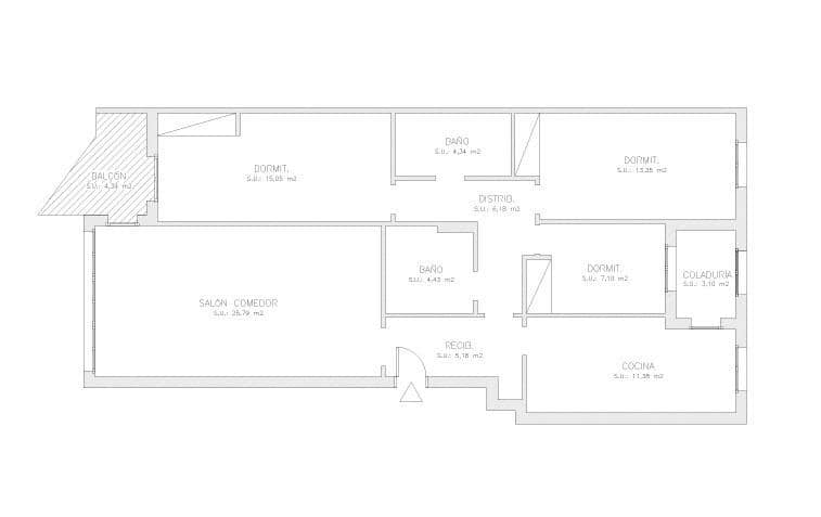 3 sypialnia Mieszkanie na sprzedaż w Palma de Mallorca - 543 000 € (Ref: 10168545)