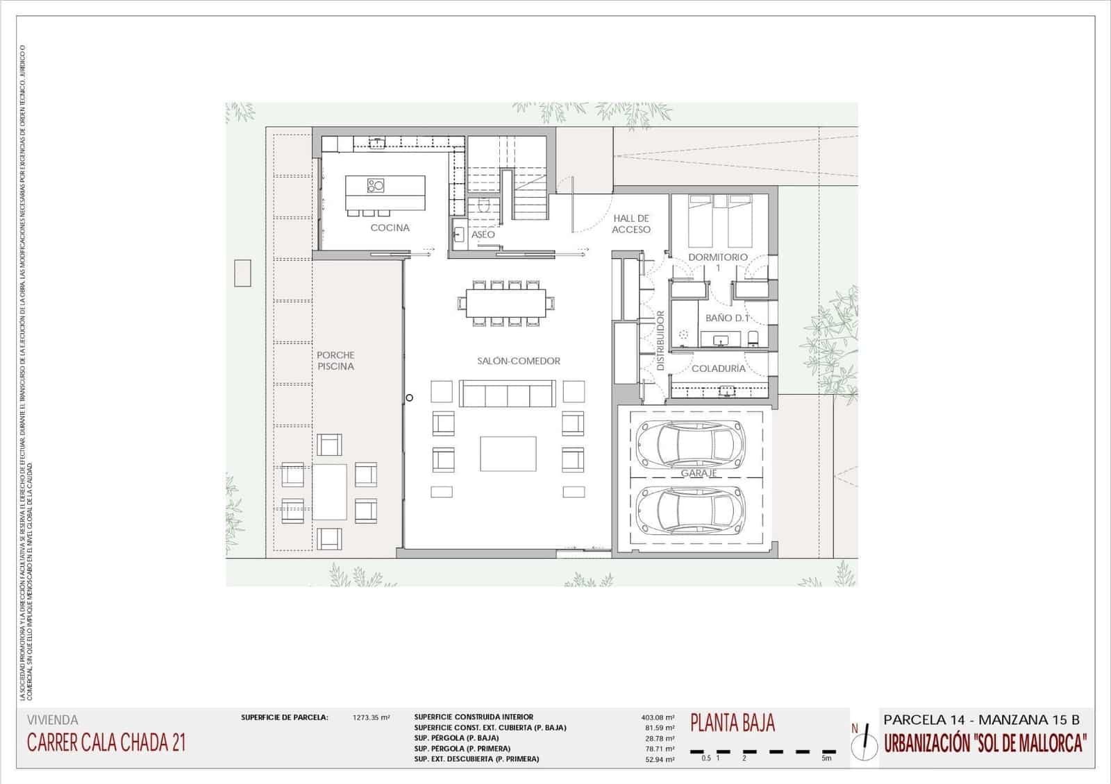 5 makuuhuone Huvila myytävänä paikassa Illetas mukana uima-altaan 
autotalli - 3 600 000 € (Ref: 8597503)