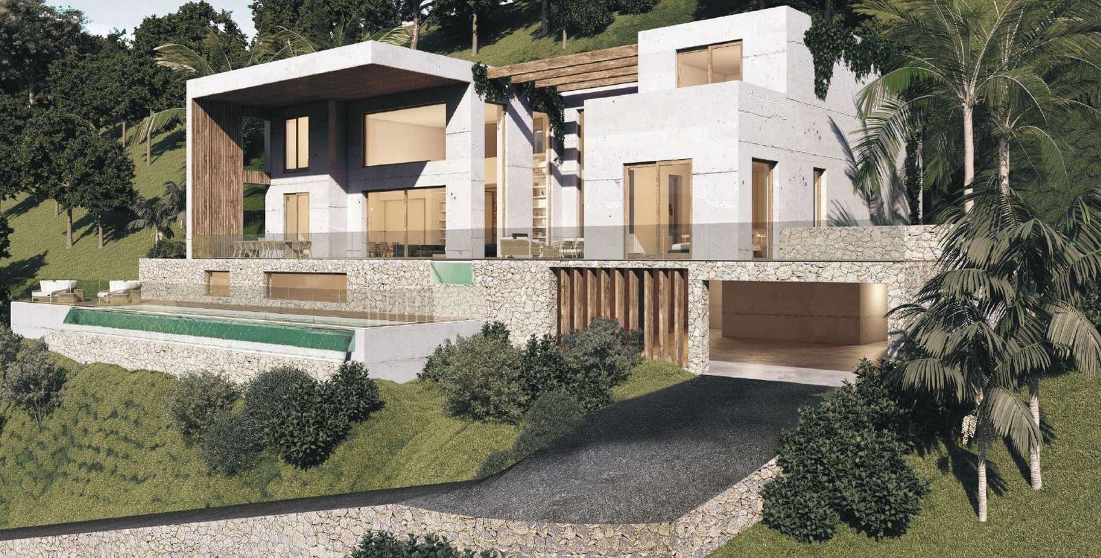 6 chambre Villa/Maison à vendre à Son Vida avec piscine garage - 15 000 000 € (Ref: 8597507)