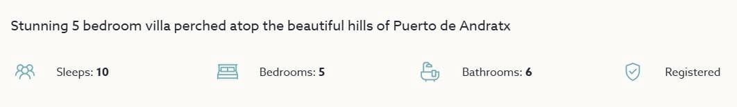 5 soverom Villa til salgs i Puerto de Andratx med svømmebasseng garasje - € 17 900 000 (Ref: 8992462)