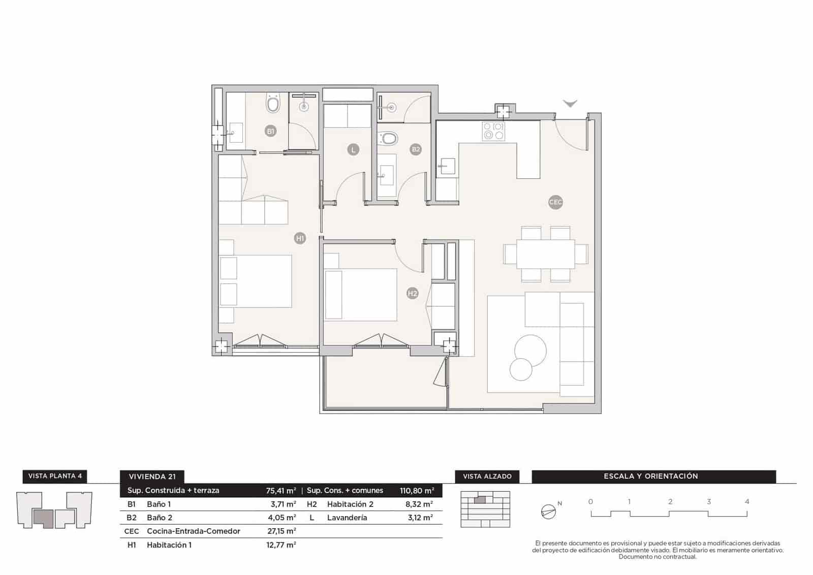 2 soveværelse Lejlighed til salg i Palma de Mallorca med swimmingpool garage - € 989.000 (Ref: 9125148)