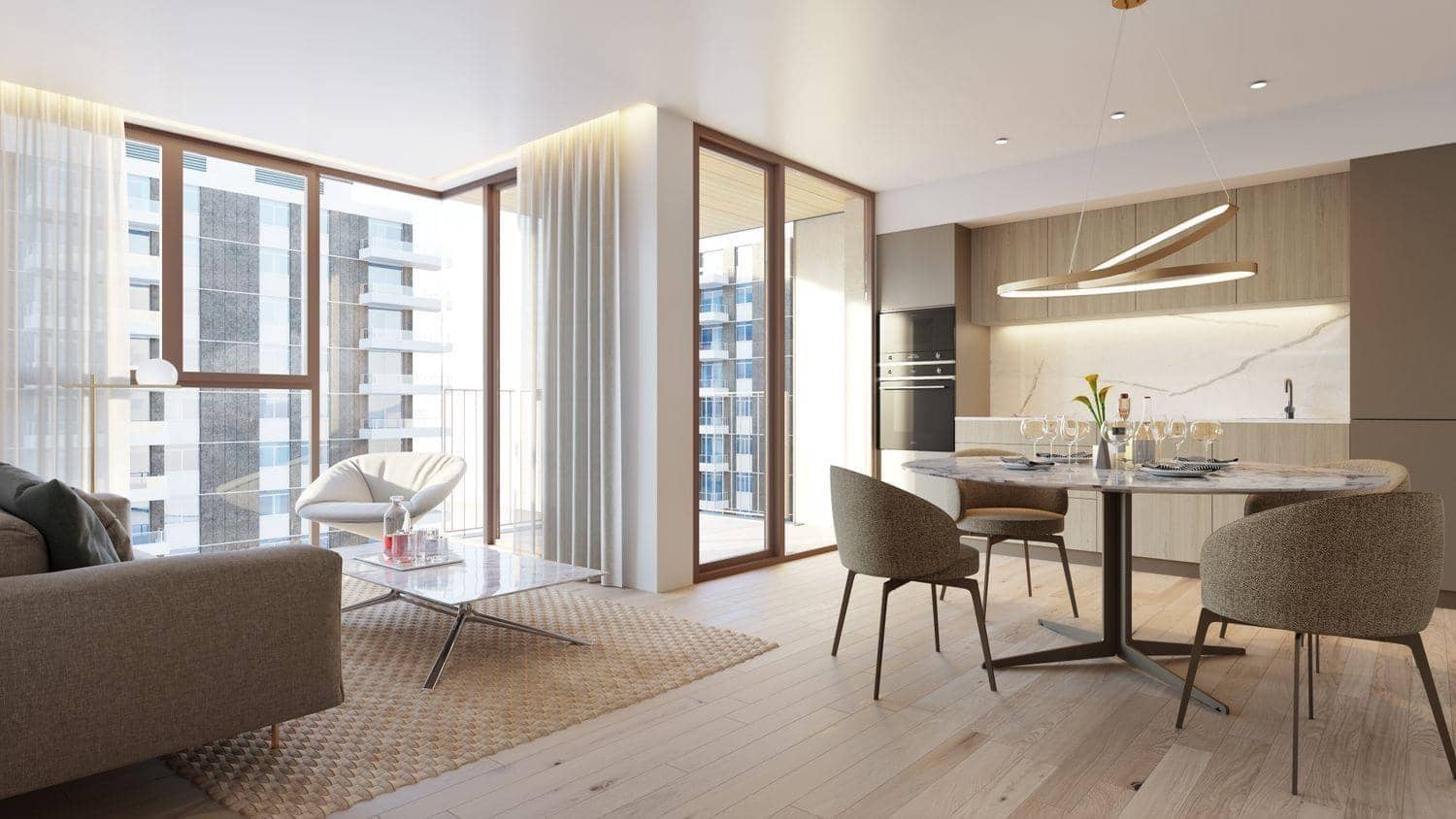 3 soverom Leilighet til salgs i Palma de Mallorca med svømmebasseng garasje - € 1 349 000 (Ref: 9125150)