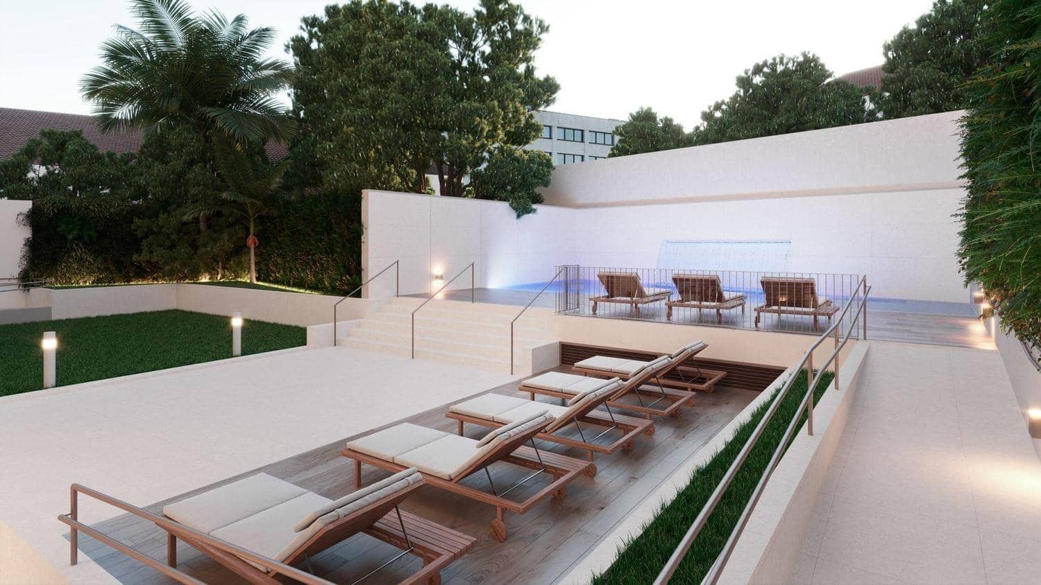 2 soveværelse Penthouse til salg i Palma de Mallorca med swimmingpool garage - € 2.399.000 (Ref: 9141661)