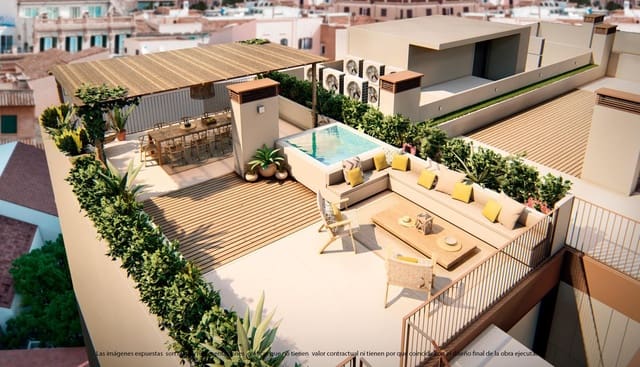 2 Zimmer Penthouse zu verkaufen in Santa Catalina, Palma de Mallorca mit Pool Garage - 2.399.000 € (Ref: 9141661)