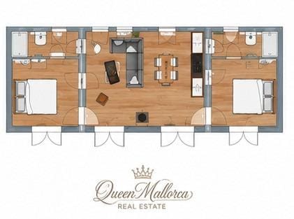 2 soveværelse Finca/Landehus til salg i Campanet med swimmingpool garage - € 595.000 (Ref: 9165841)