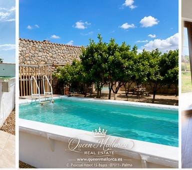 2 soveværelse Finca/Landehus til salg i Campanet med swimmingpool garage - € 595.000 (Ref: 9165841)