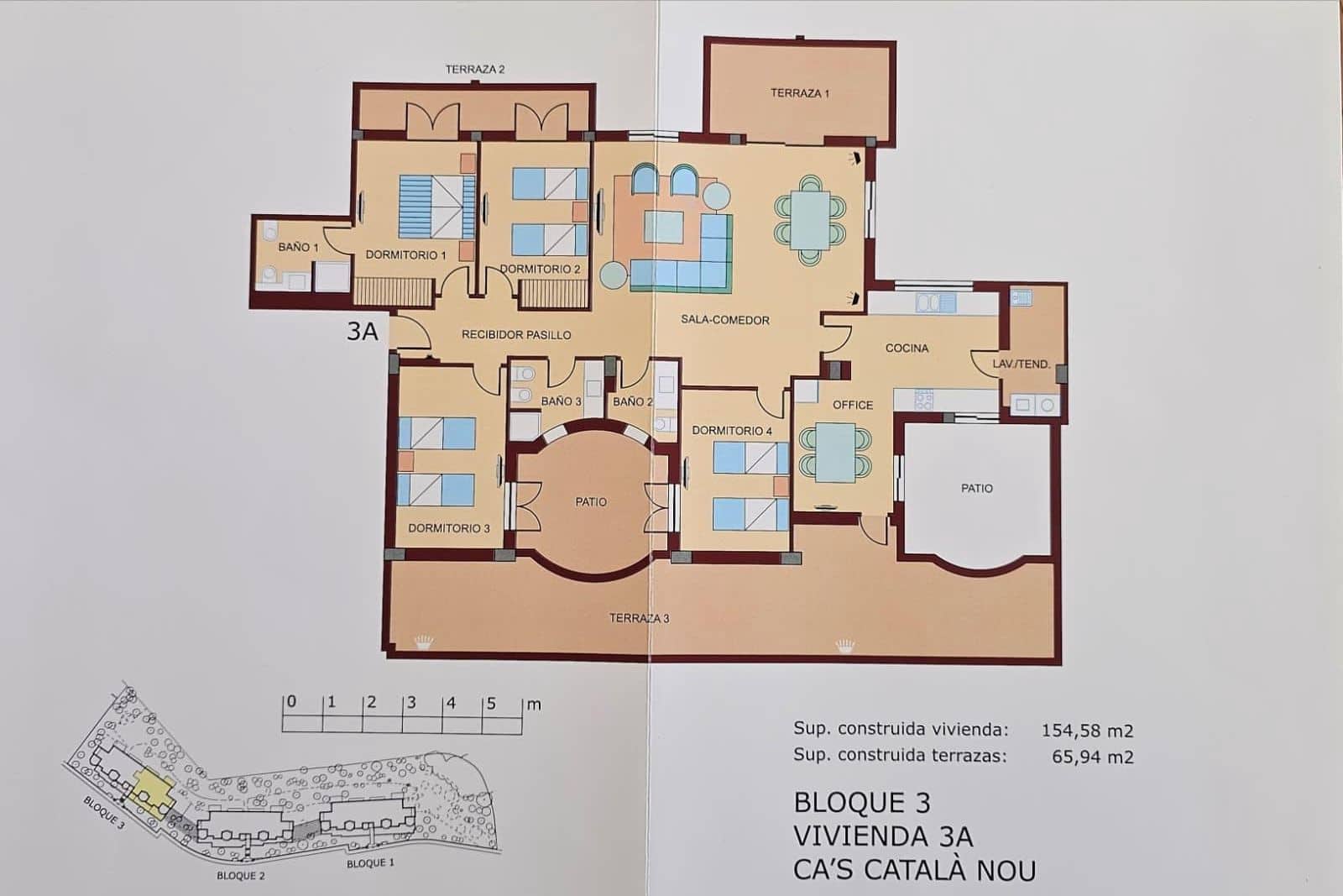 4 chambre Appartement à vendre à Cas Catala avec piscine garage - 1 450 000 € (Ref: 9387991)