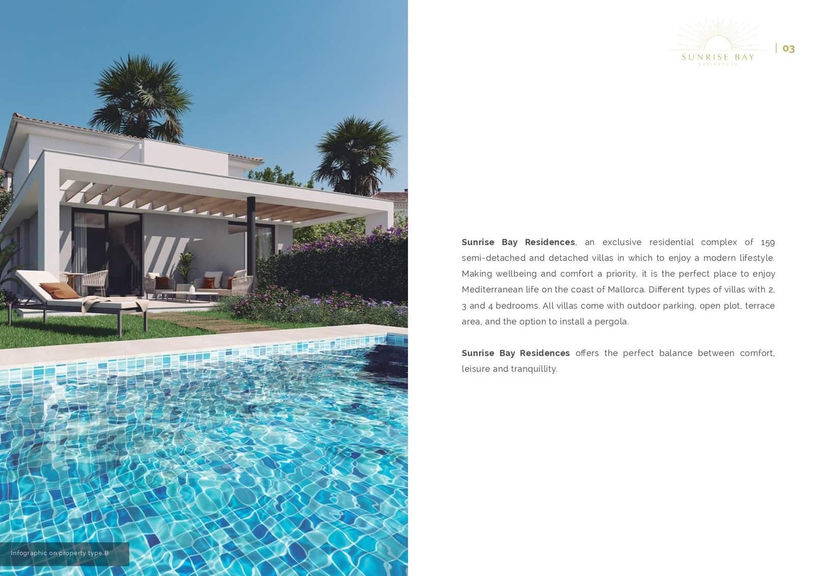 2 soveværelse Rækkehus til salg i Cala Romantica med swimmingpool - € 399.000 (Ref: 9446433)