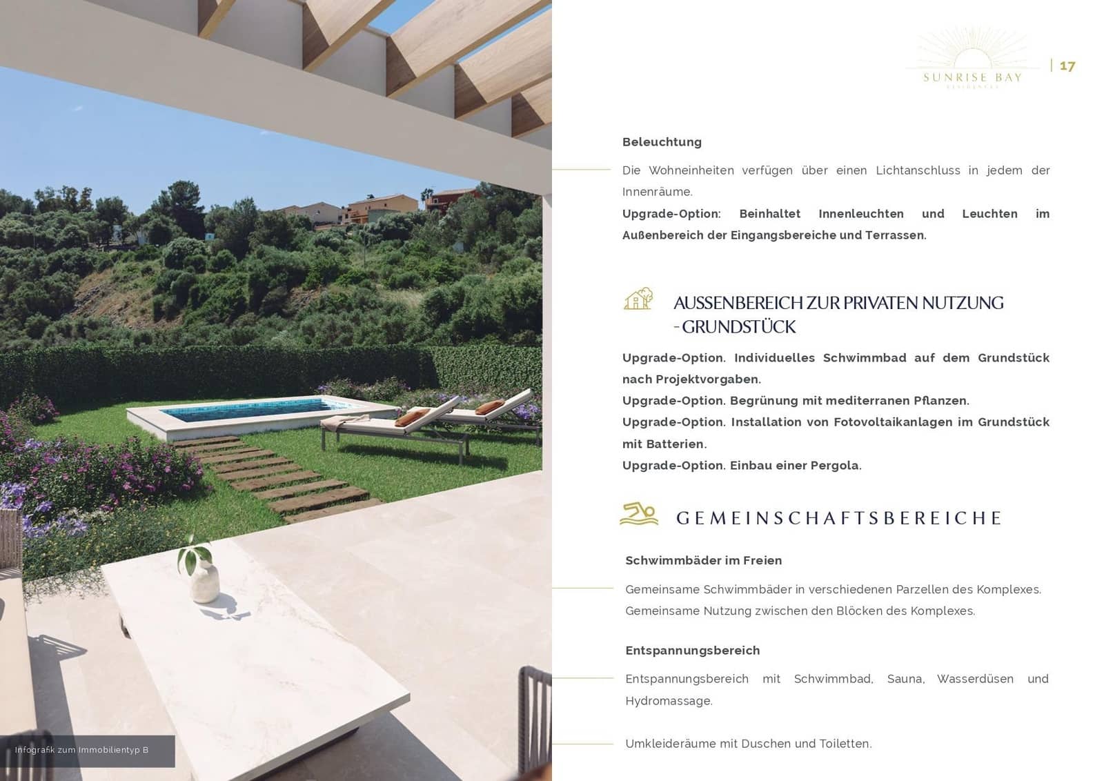 2 soveværelse Rækkehus til salg i Cala Romantica med swimmingpool - € 399.000 (Ref: 9446433)