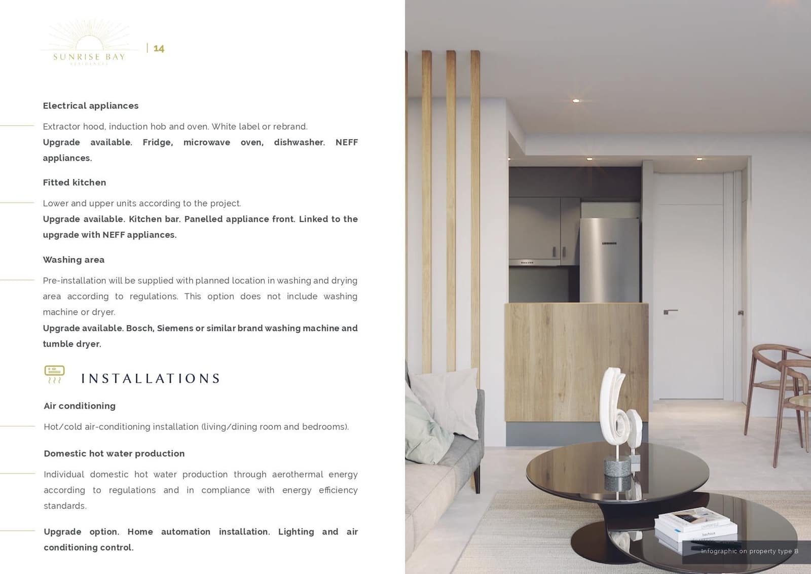 2 soveværelse Rækkehus til salg i Cala Romantica med swimmingpool - € 399.000 (Ref: 9446433)