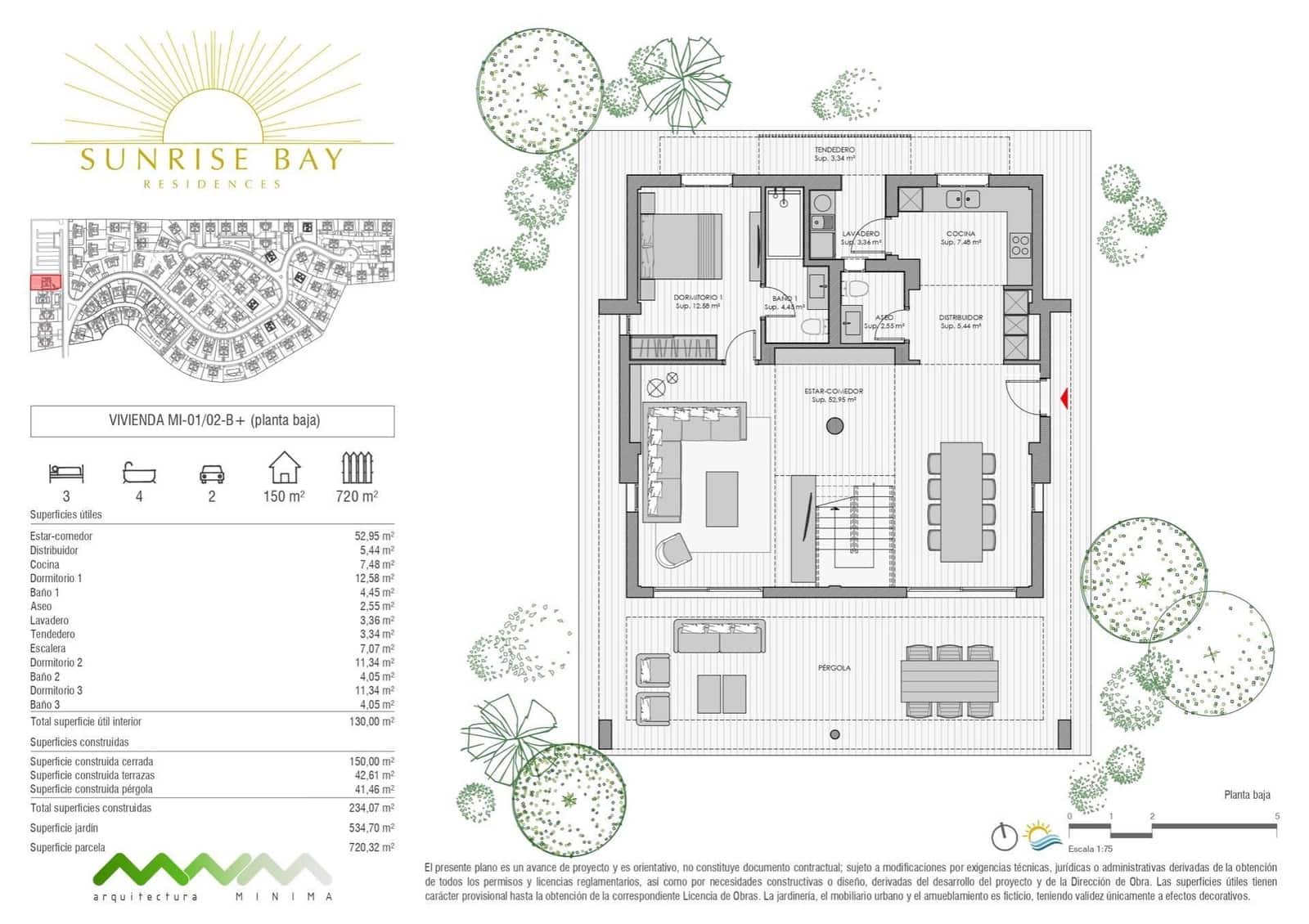 2 soveværelse Rækkehus til salg i Cala Romantica med swimmingpool - € 399.000 (Ref: 9446433)