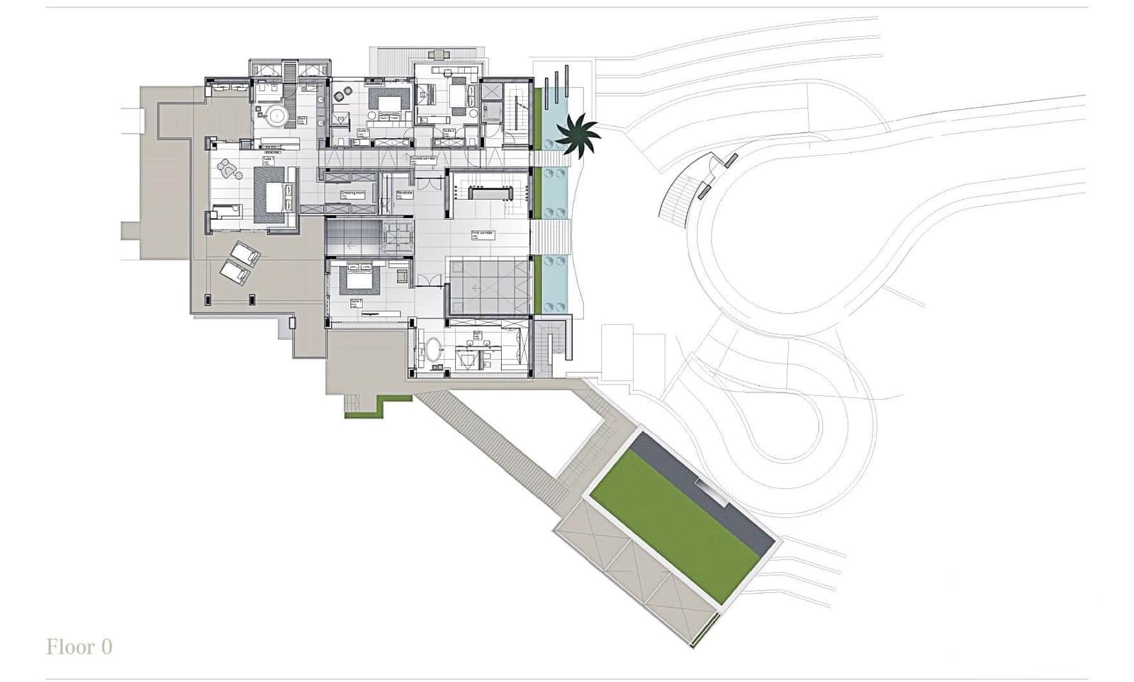 Chalet de 10 habitaciones en Son Vida en venta con piscina garaje - 33.800.000 € (Ref: 9452216)