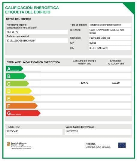 2 camera da letto Azienda in vendita in Palma de Mallorca - 39.000 € (Rif: 9690680)