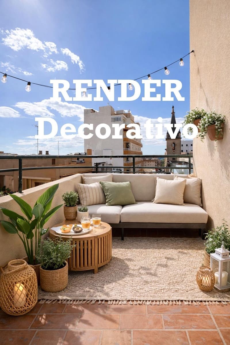 3 soveværelse Lejlighed til salg i Palma de Mallorca - € 425.000 (Ref: 9762054)