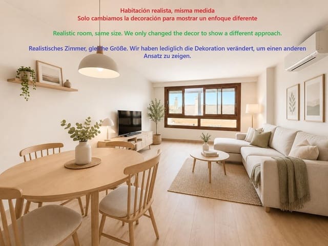 3 camera da letto Appartamento in vendita in Santa Catalina, Palma de Mallorca con garage - 450.000 € (Rif: 9936463)