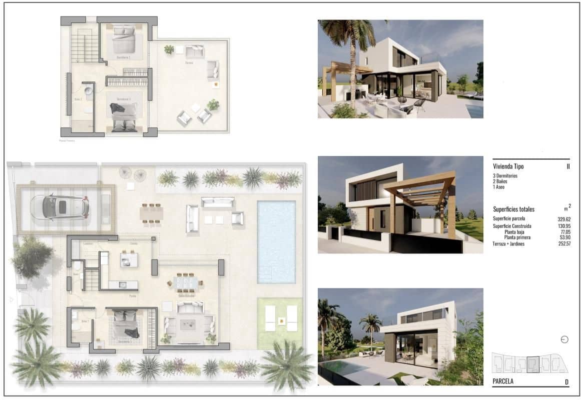 3 soveværelse Villa til salg i Pilar de la Horadada med swimmingpool - € 594.000 (Ref: 9896491)