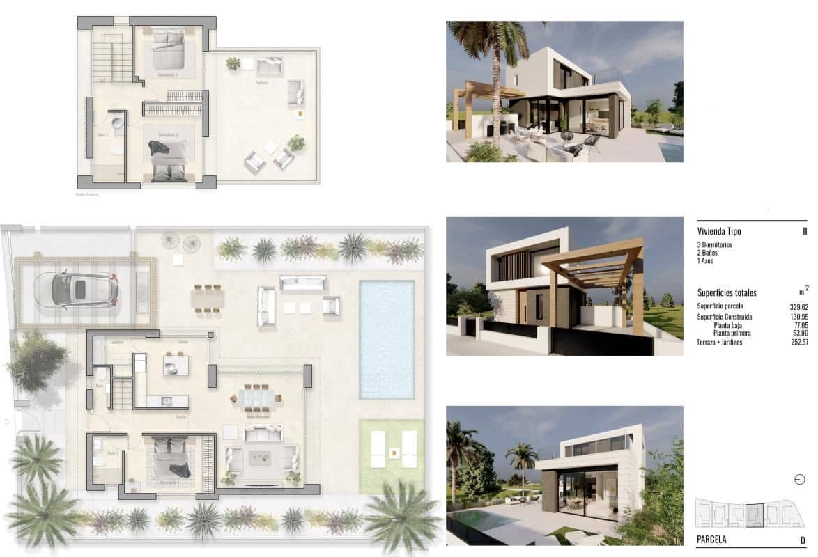 3 soveværelse Villa til salg i Pilar de la Horadada med swimmingpool - € 594.000 (Ref: 9896491)
