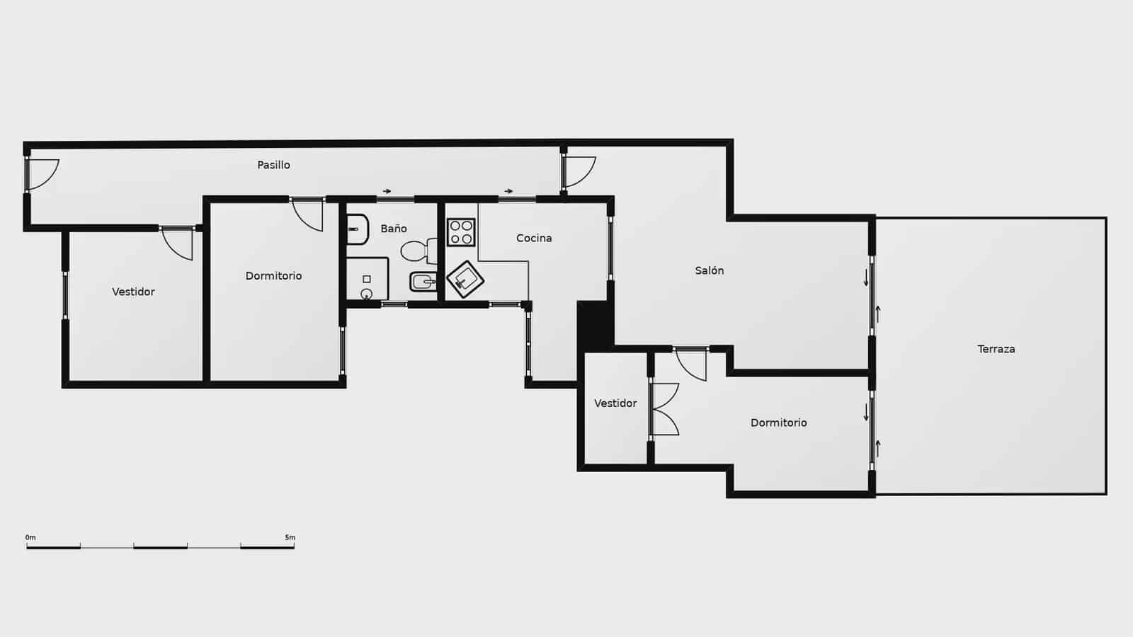 3 chambre Penthouse à vendre à Barcelone ville - 690 000 € (Ref: 10017764)