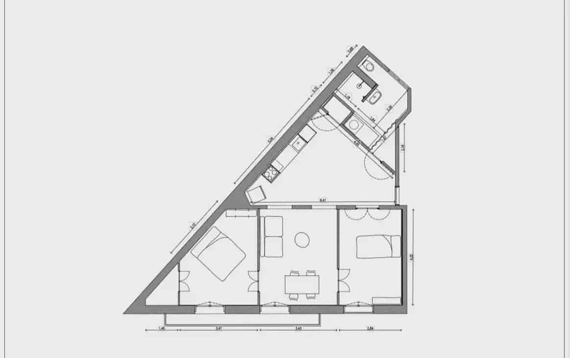 2 makuuhuone Asunto myytävänä paikassa Barcelona kaupunki - 478 000 € (Ref: 10023317)