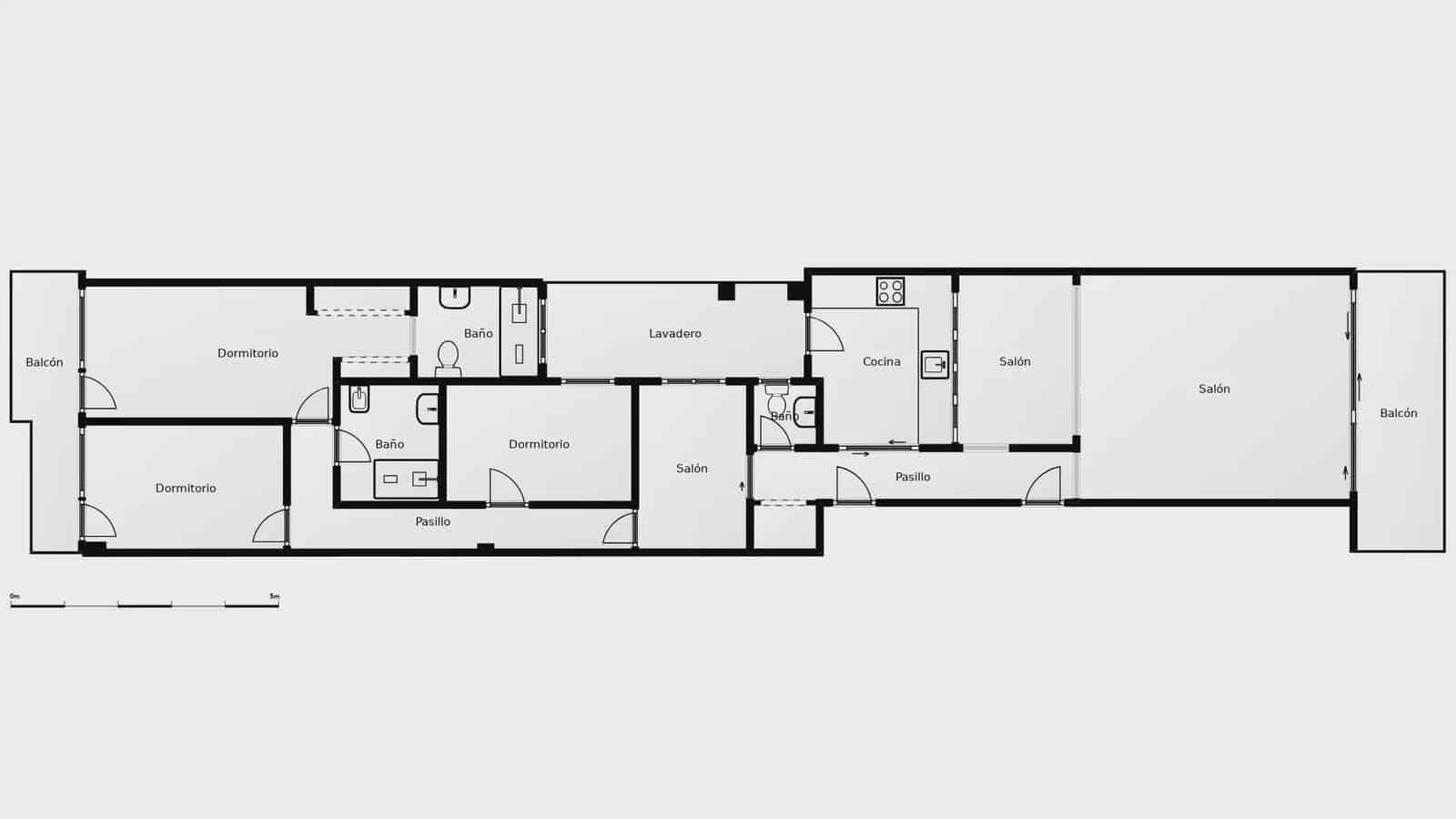 3 camera da letto Appartamento in vendita in Barcelona citta con garage - 1.125.000 € (Rif: 10046236)
