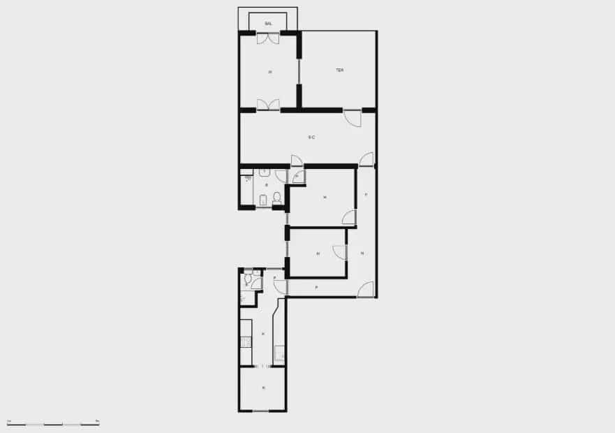 3 quarto Penthouse para arrendar em Madrid cidade - 2 800 € (Ref: 10073071)