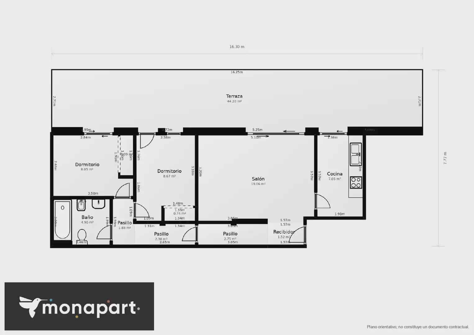 2 camera da letto Attico in vendita in Moncofa con piscina garage - 285.000 € (Rif: 10101298)