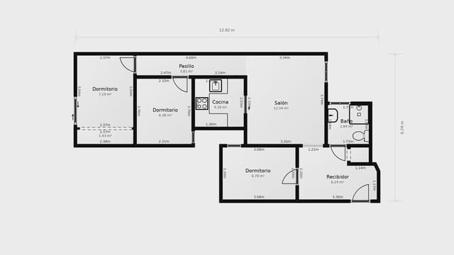 3 camera da letto Appartamento in vendita in El Poble Sec, Barcelona città - 349.000 € (Rif: 10104327)