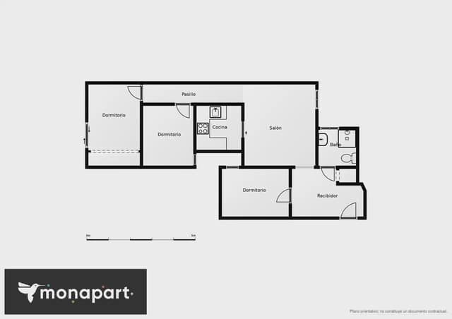3 soverom Leilighet til salgs i El Poble Sec, Barcelona by - € 345 000 (Ref: 10104327)