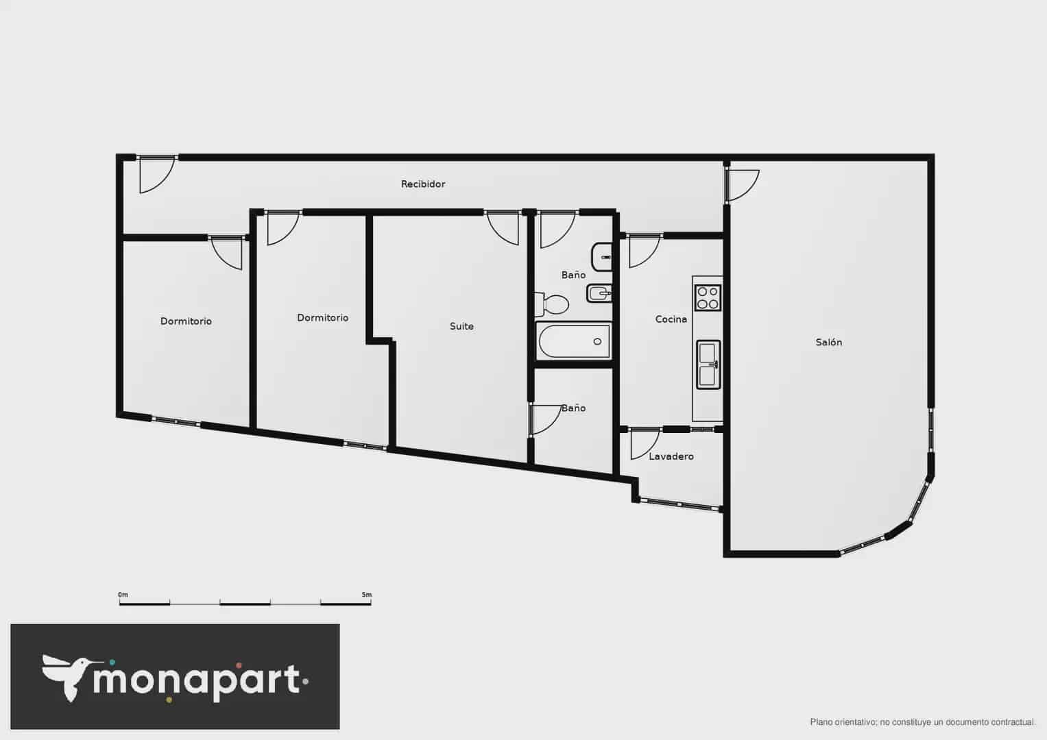 3 sypialnia Mieszkanie na sprzedaż w Vilamarxant / Villamarchante z garażem - 159 000 € (Ref: 10147955)