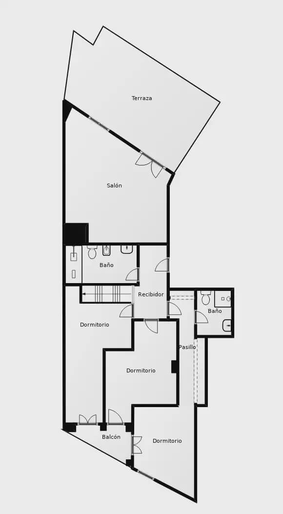 3 soveværelse Penthouse til salg i Albacete by med swimmingpool - € 389.000 (Ref: 10148144)
