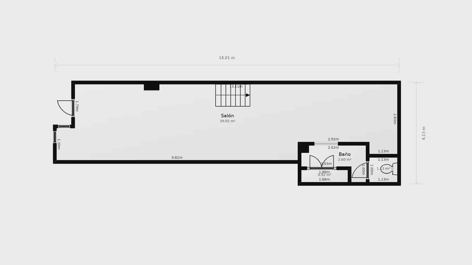 Kommersiell til salgs i Madrid by - € 270 000 (Ref: 10155907)