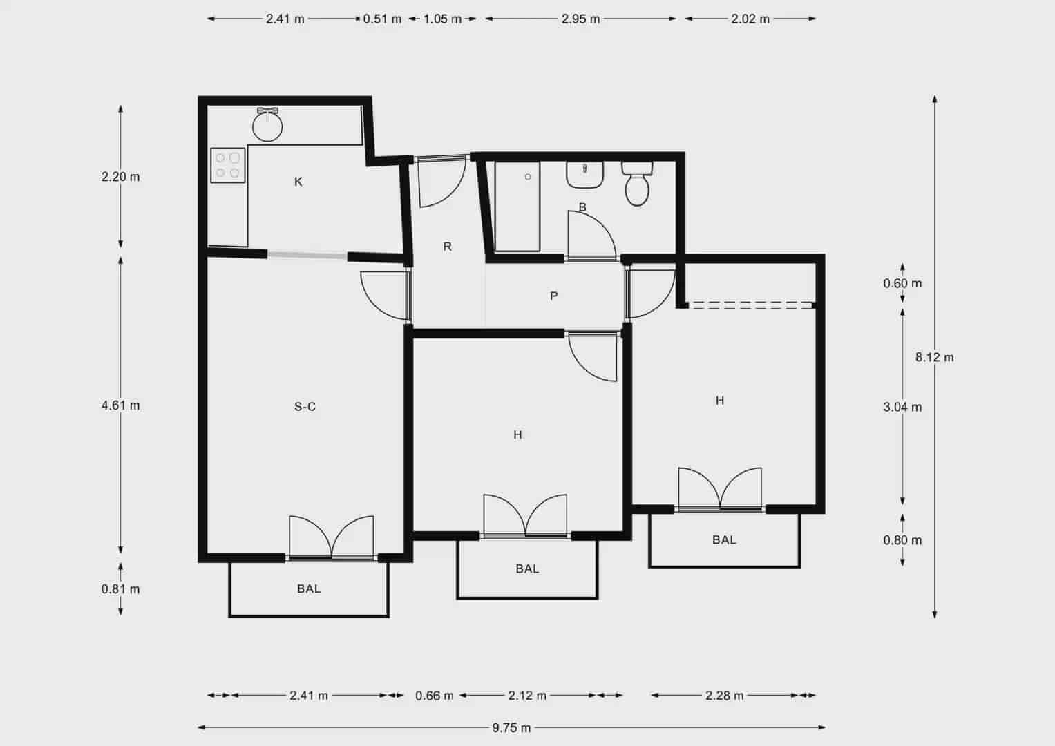 2 Zimmer Wohnung zu vermieten in Madrid Stadt - 1.700 € (Ref: 10156826)