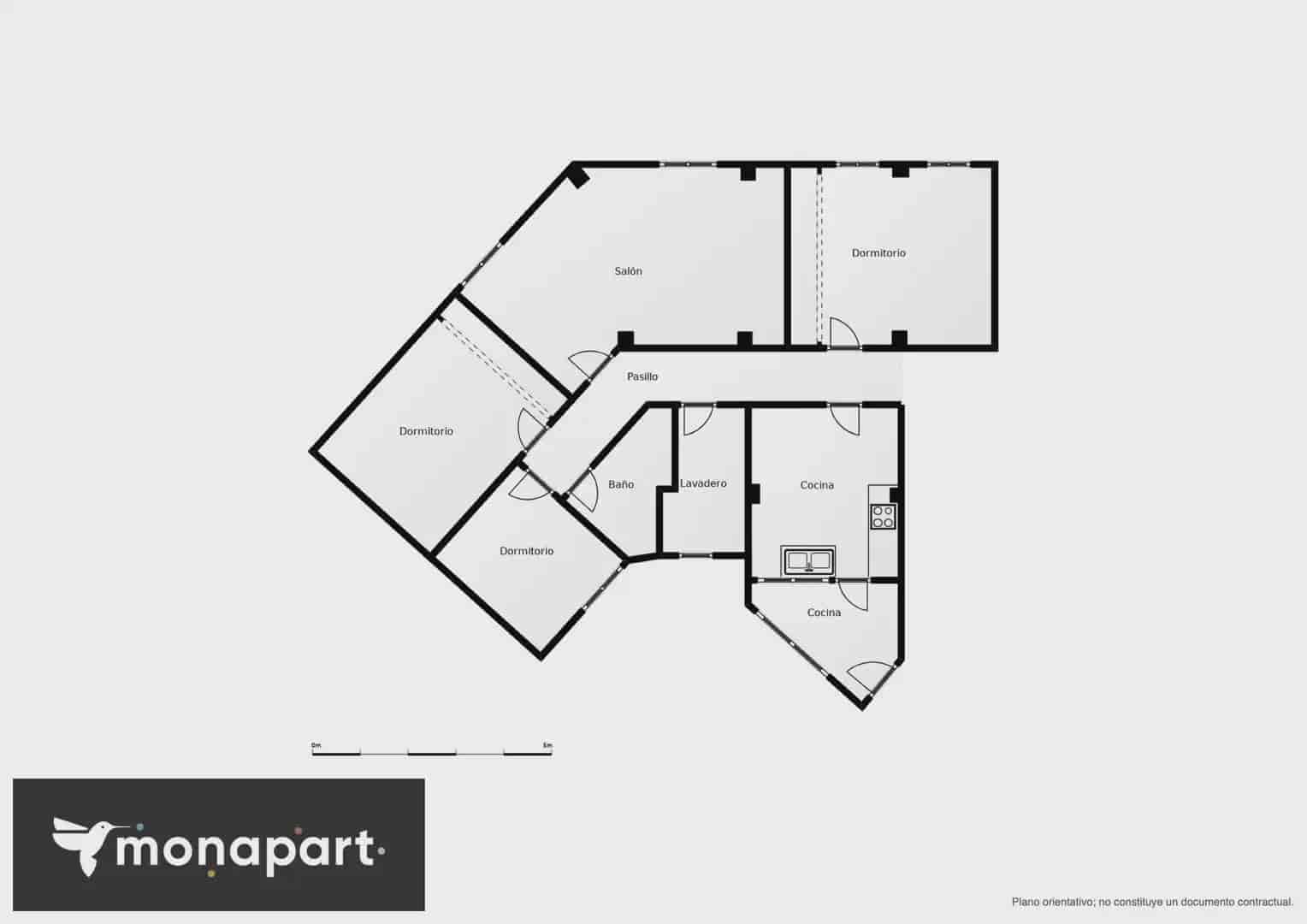 3 camera da letto Appartamento in vendita in Valencia citta - 410.000 € (Rif: 10156827)