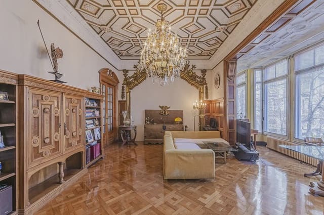 5 chambre Appartement à vendre à La Dreta de L'Eixample, Barcelone ville - 1 580 000 € (Ref: 10169384)