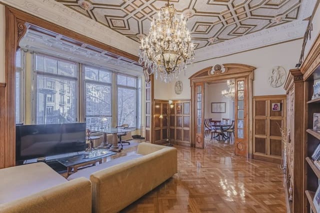 5 chambre Appartement à vendre à La Dreta de L'Eixample, Barcelone ville - 1 580 000 € (Ref: 10169384)