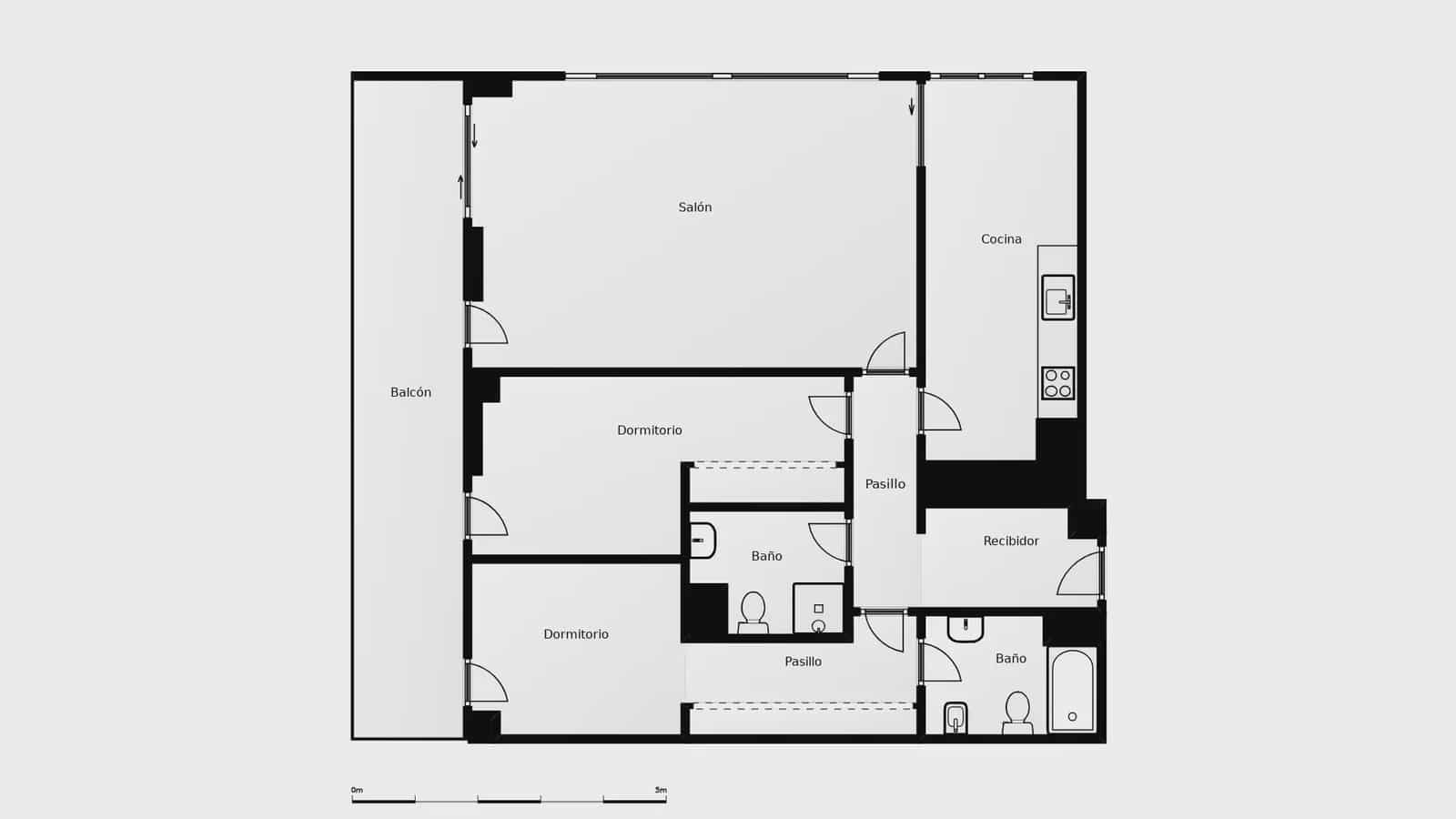 2 sypialnia Mieszkanie na sprzedaż w L'Hospitalet de Llobregat z garażem - 588 000 € (Ref: 10181685)