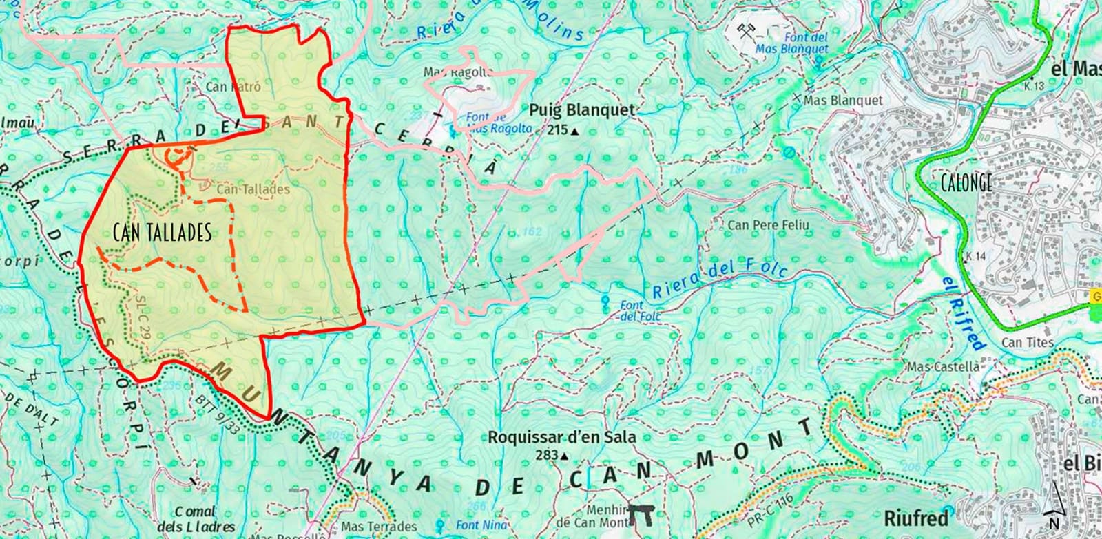 8 soveværelse Finca/Landehus til salg i Cruilles Monells i Sant Sadurni de I'Heura - € 1.000.000 (Ref: 8585235)